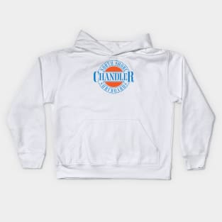 Chandler Logo Comp 2 Kids Hoodie